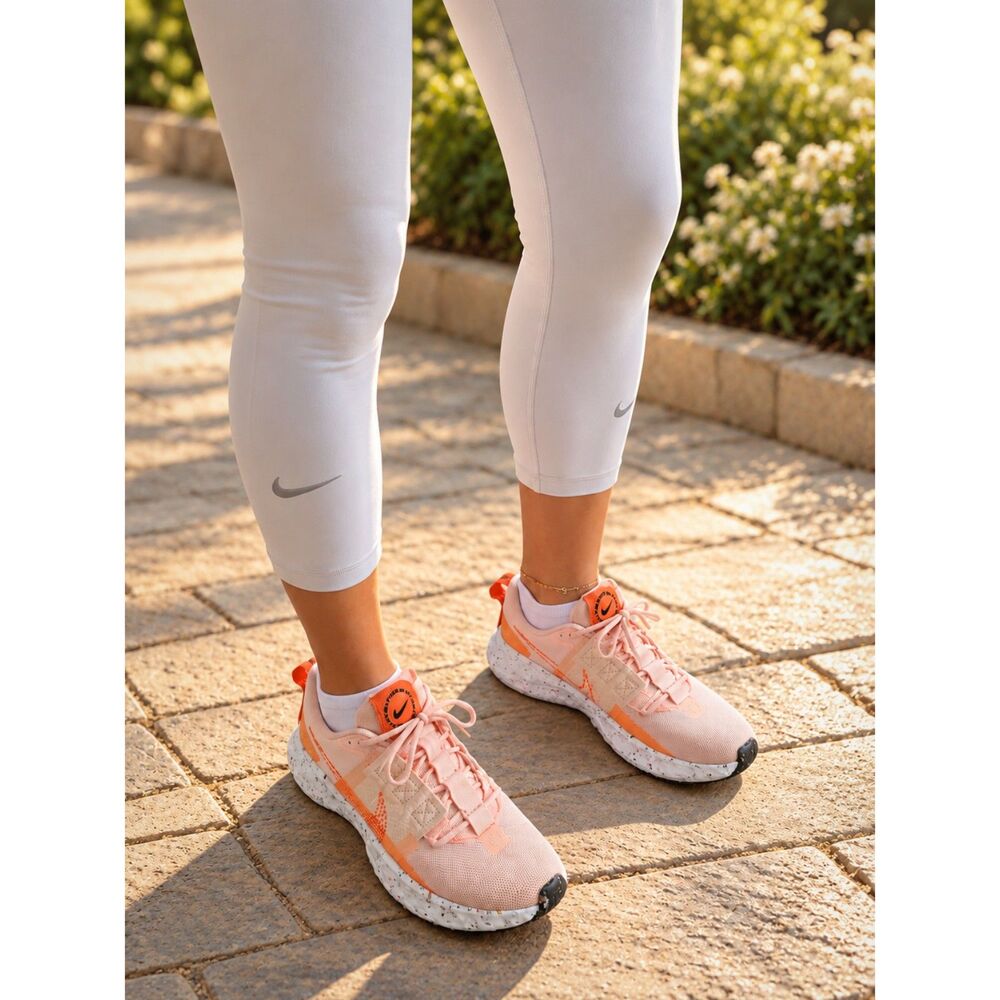Nike Crater Impact 'Atmosphere' Sneaker Womens US 7 Pink Low Top Lifestyle Shoes